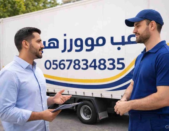 خدمة تخزين عفش جدة من شركة عرب موورز ہب مع فريق محترف وشاحنة نقل مجهزة لنقل وتخزين الأثاث بأمان